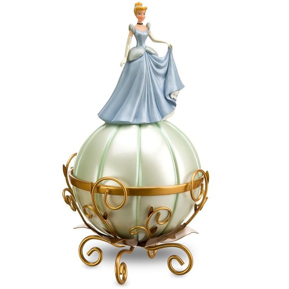 Disney Cinderella Pumpkin Carriage Jewelry Box Trinket - Picture 1 of 11
